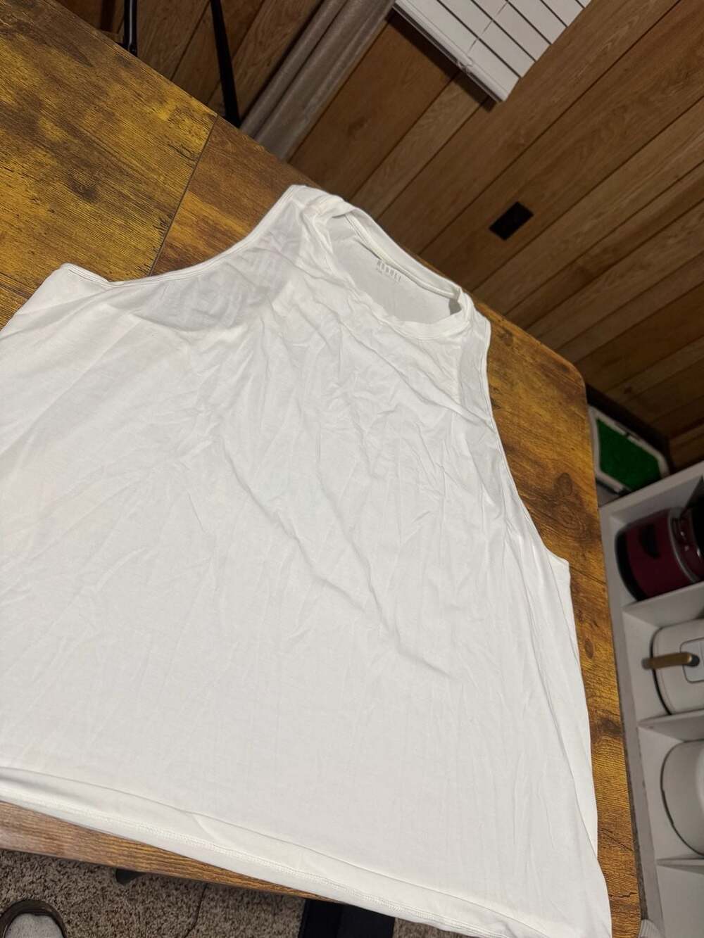 Nobull White Athletic Workout Tank Top Size XXL